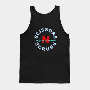 Scissors N Scrubs Clean Tank Top